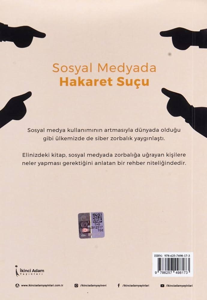 Sosyal Medyada Hakaret Suçu - Kitap Kapağı