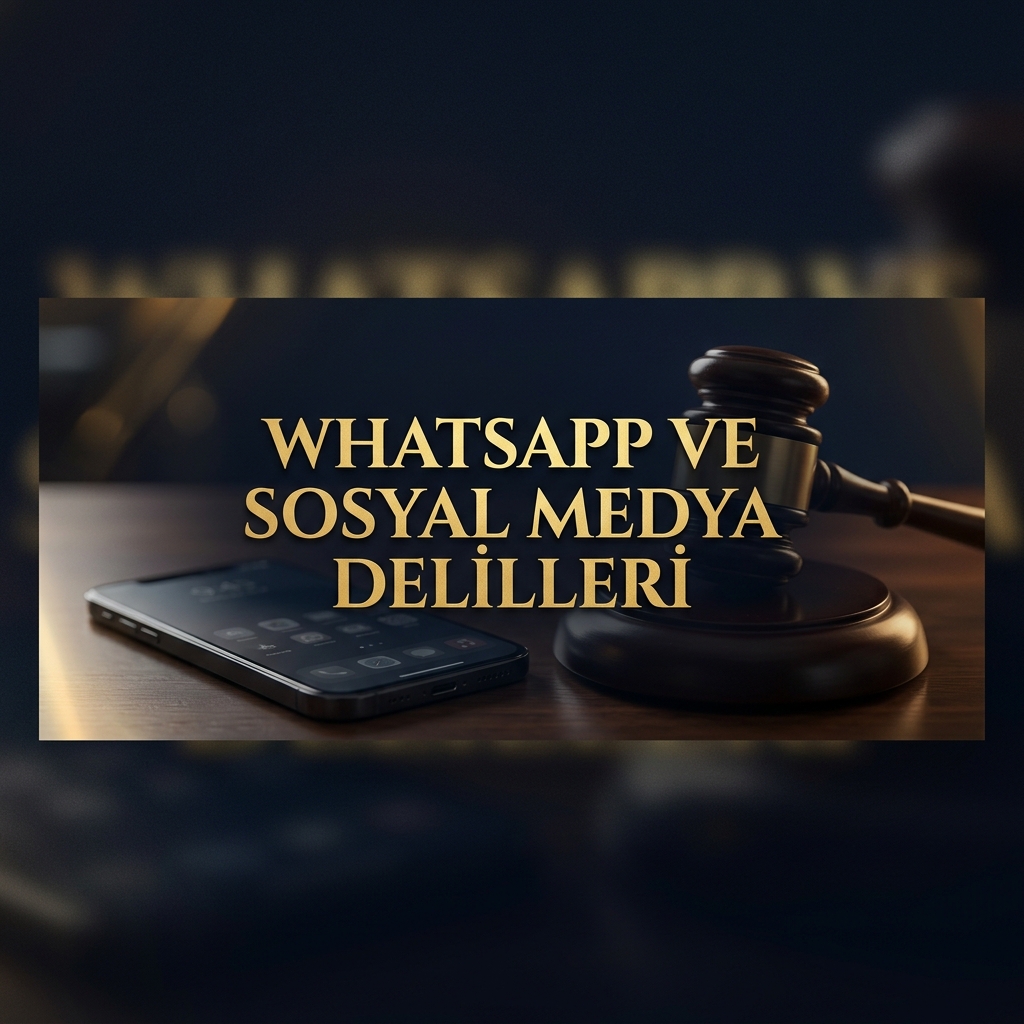 WhatsApp ve Sosyal Medya Delilleri
